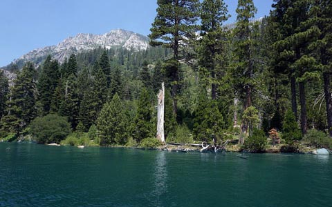 Lake Tahoe Emerald Bay Waterfall